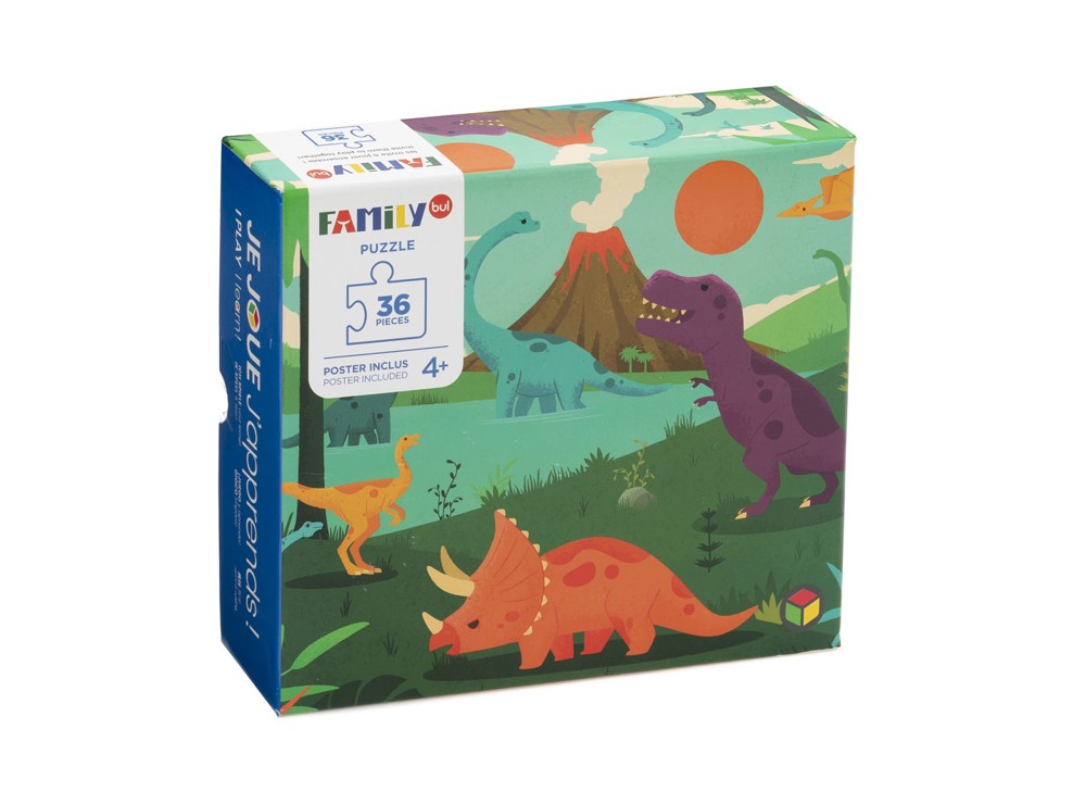 Dinosaurussen puzzel 36 stukjes Oxybul 1