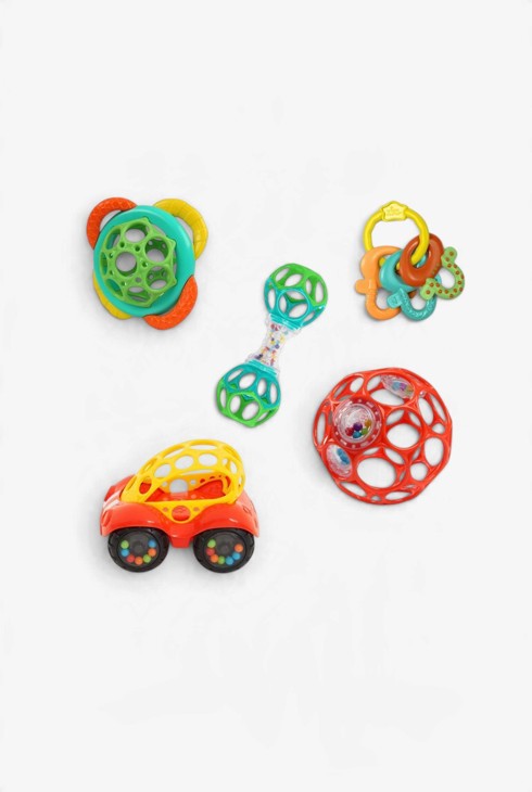 Coffret d'éveil 5 jeux Oball 1