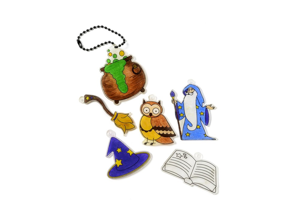 6 plastique fou Magicien Oxybul 1