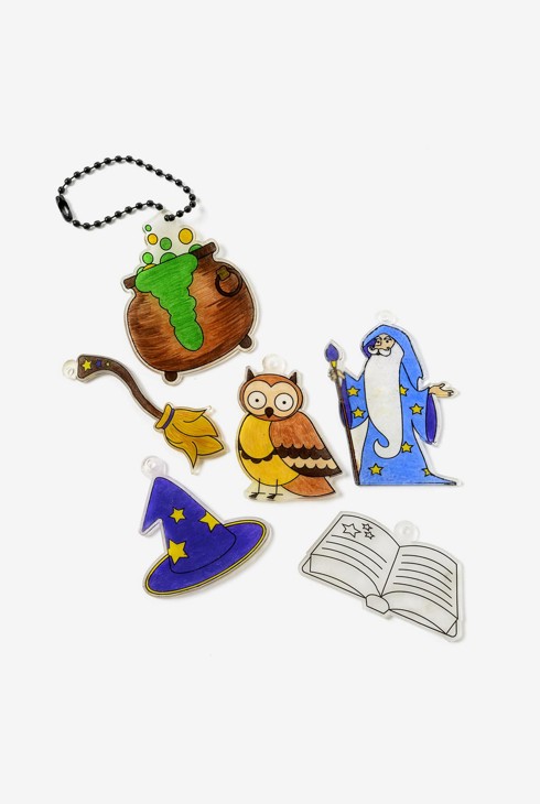 6 plastique fou Magicien Oxybul 1