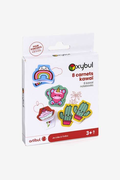 8 carnets Kawaï Oxybul 1