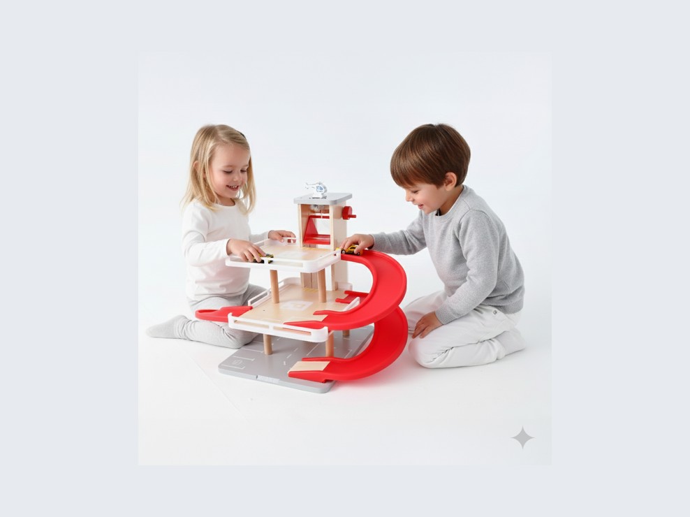 Garage lumineux 3 niveaux Oxybul 2