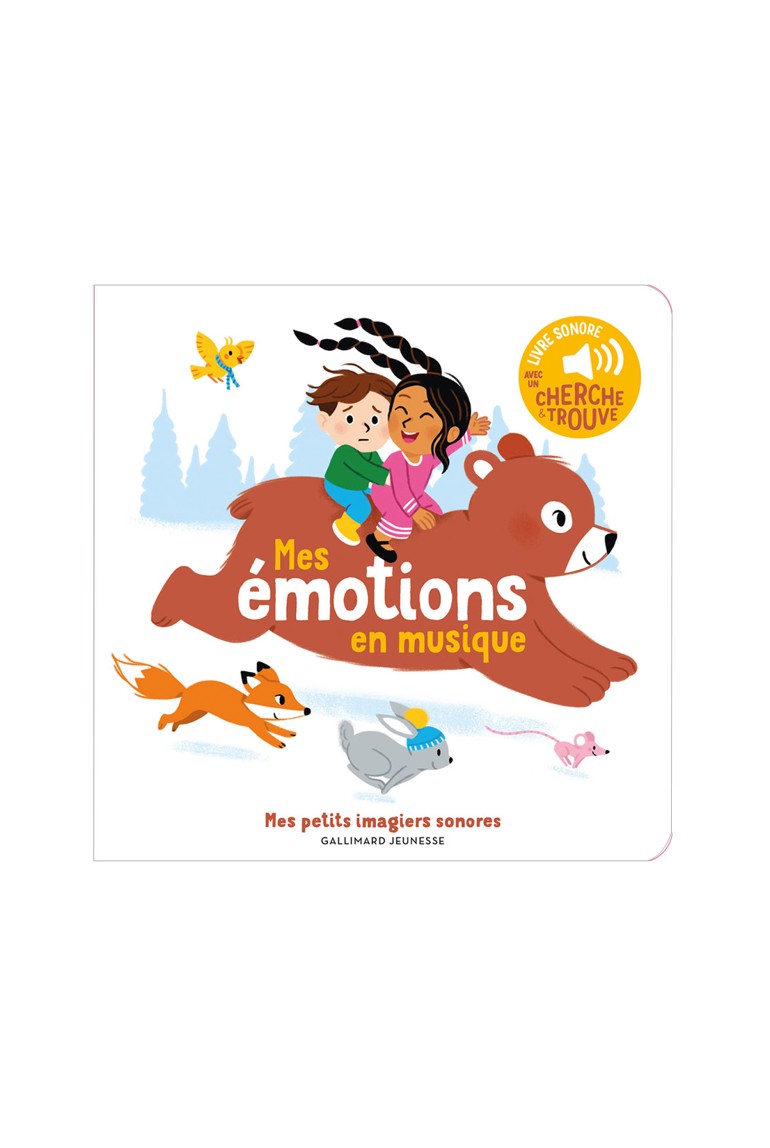 Livre Mes émotions en musique - Gallimard Jeunesse 1