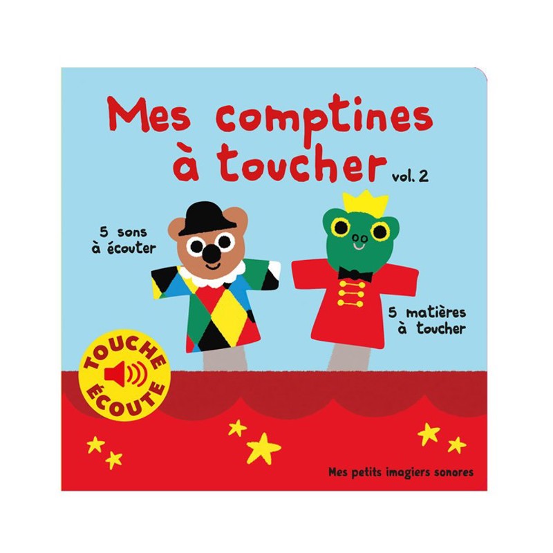 Gallimard Jeunesse - Livre Mes comptines à toucher vol 2 - Gallimard Jeunesse