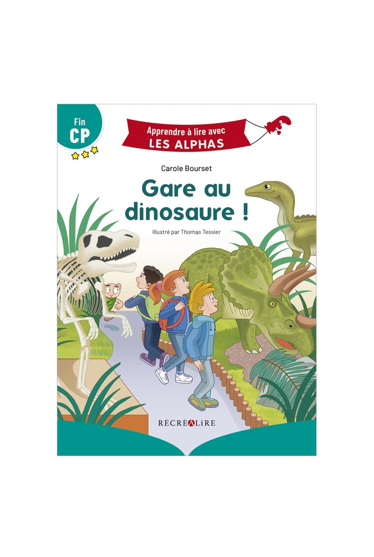 Livre Gare au dinosaure ! - Récréalire 1