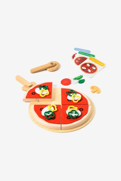 Pizza en bois à partager Oxybul 1