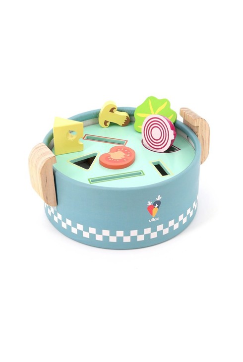 Popotte Minus , jeu d'imitation et d'encastrements Vilac 2