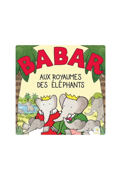Album audio Babar aux royaumes des éléphants Lunii