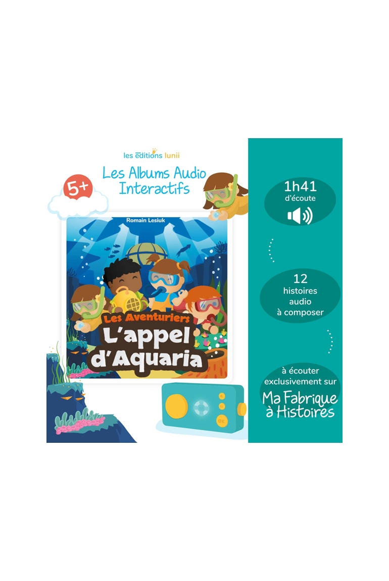 Album audio l'appel d'Aquaria Lunii 1