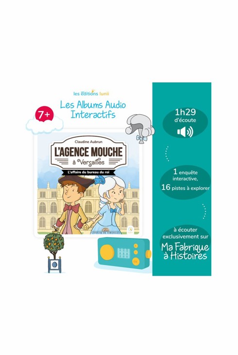 Album Audio l'Agence Mouche à Versailles Lunii 1
