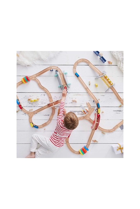 Circuit de train 54 pieces Oxybul 2