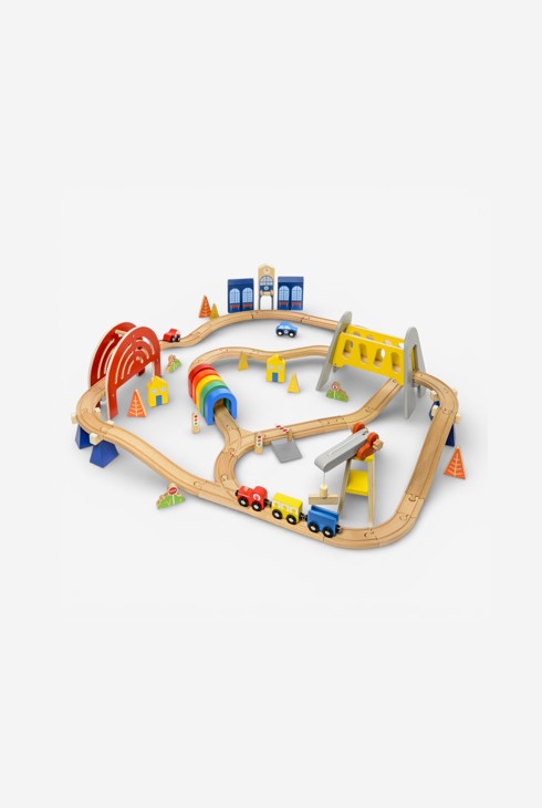 Circuit de train 64 pieces Oxybul 1