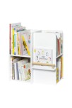 Petite bibliothèque multifaces blanc Oxybul 1