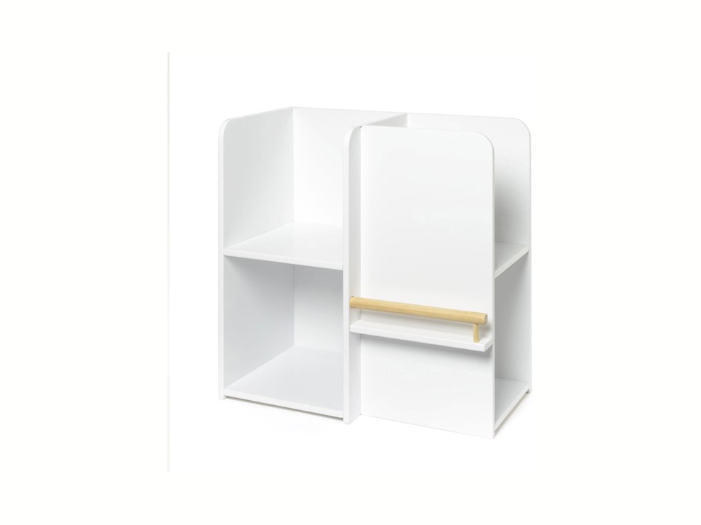 Petite bibliothèque multifaces blanc Oxybul 2