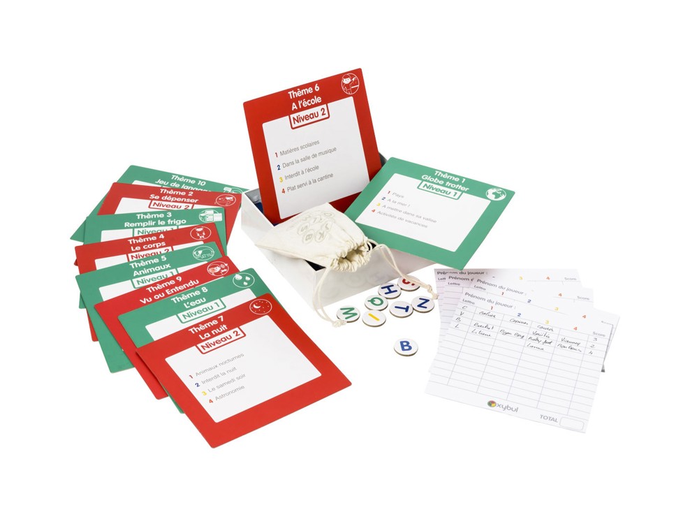 Jeu de société Ptit bac Oxybul 2