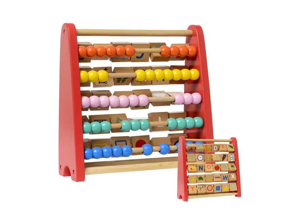 Imagier boulier alphabet 2 en 1 Oxybul 1