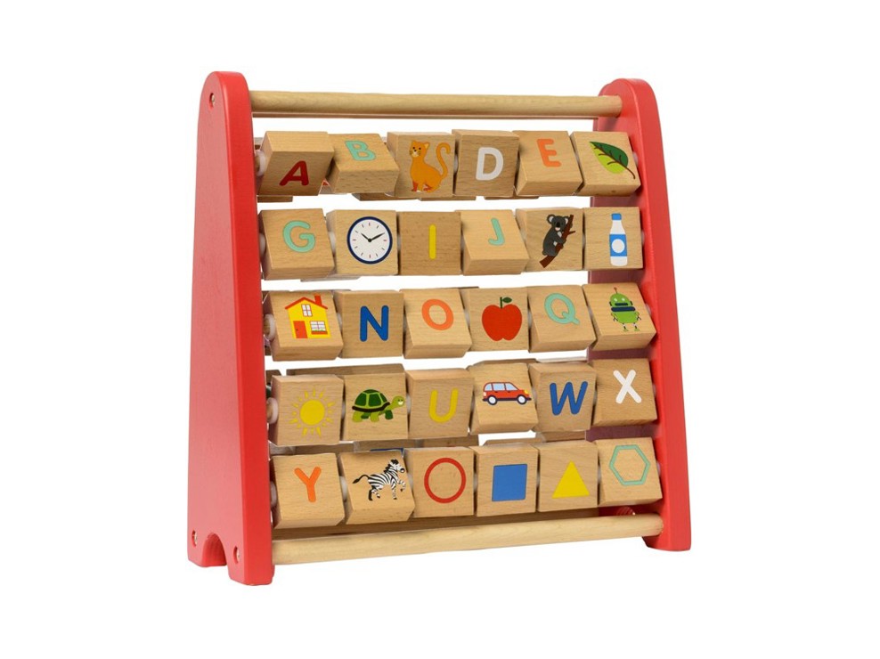 Imagier boulier alphabet 2 en 1 Oxybul 2