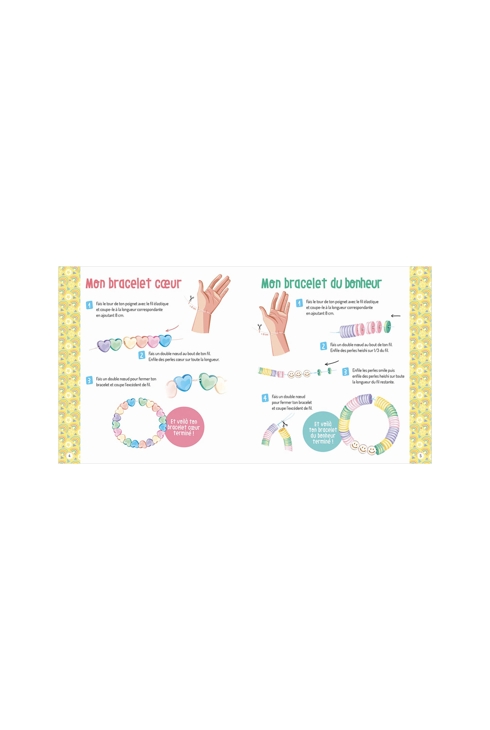 Coffret Mon accumulation de bracelets arc-en-ciel - Auzou