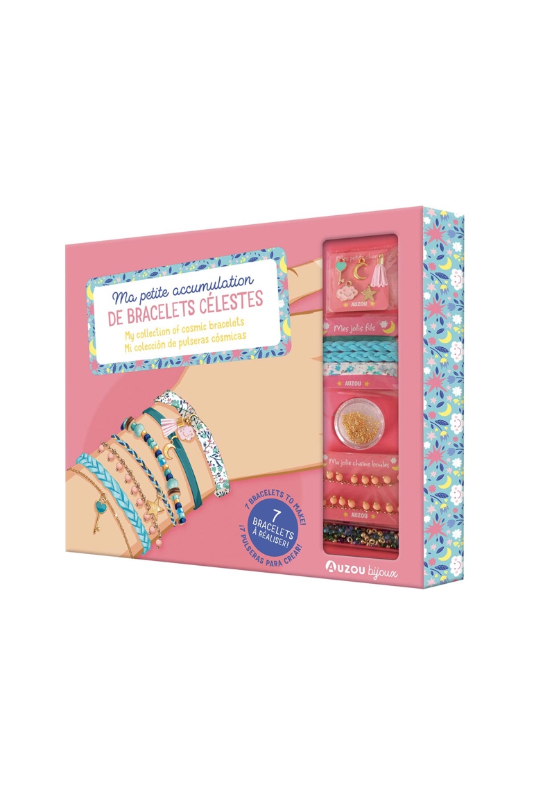 Coffret Ma petite accumulation de bracelets céle - Auzou 1