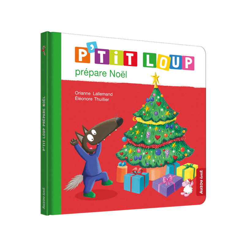 Livre P'tit loup prépare Noël - Auzou