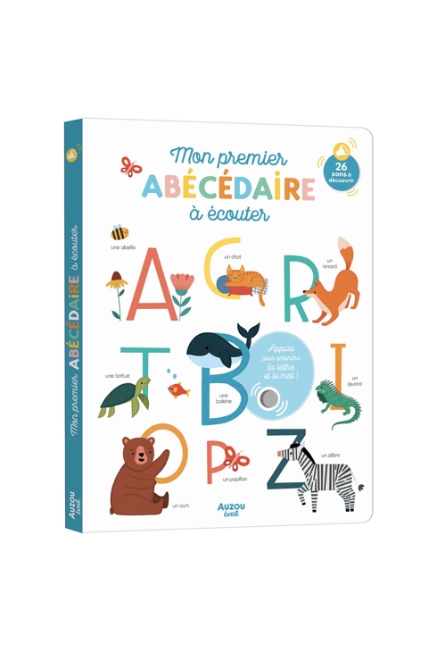 Livre Mon premier abécédaire à écouter - Auzou 1