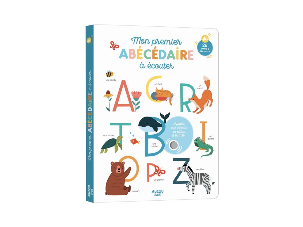 Livre Mon premier abécédaire à écouter - Auzou 1