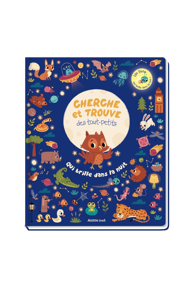 Livre Qui brille dans la nuit - Auzou 1