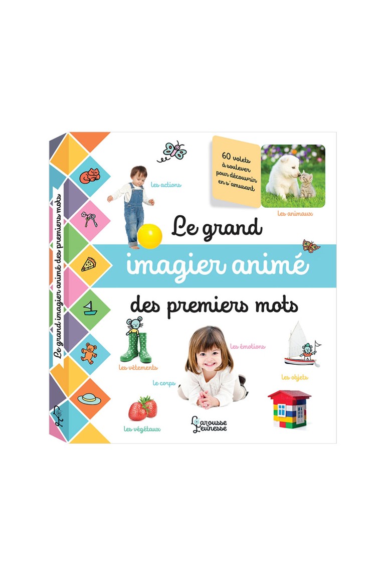 Livre Le grand imagier photos animé - Larousse Jeunesse 1