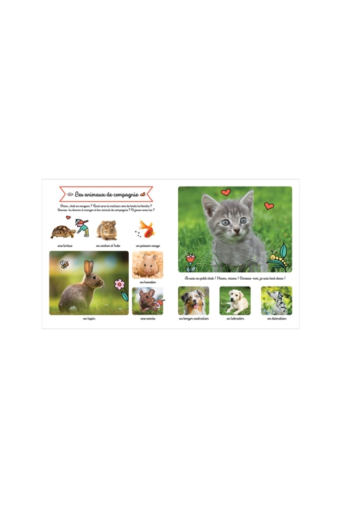 Livre Le grand imagier des animaux à toucher - Larousse Jeunesse