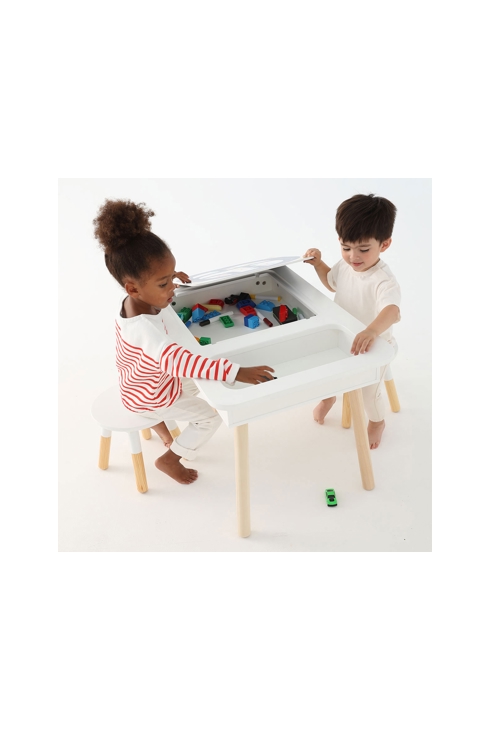 Table de jeux 4 en 1 bois Oxybul
