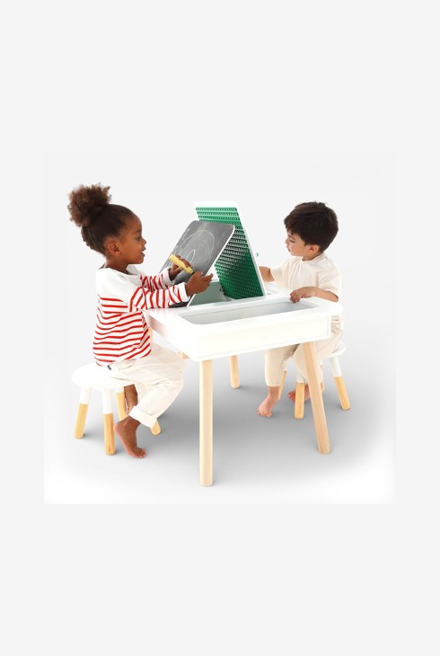 Table de jeux 4 en 1 bois Oxybul 1