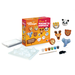 Coffret Mako moulages Atelier magnets animaux 1