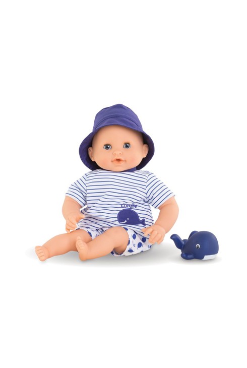 Premier poupon de bain marin bleu Corolle 2
