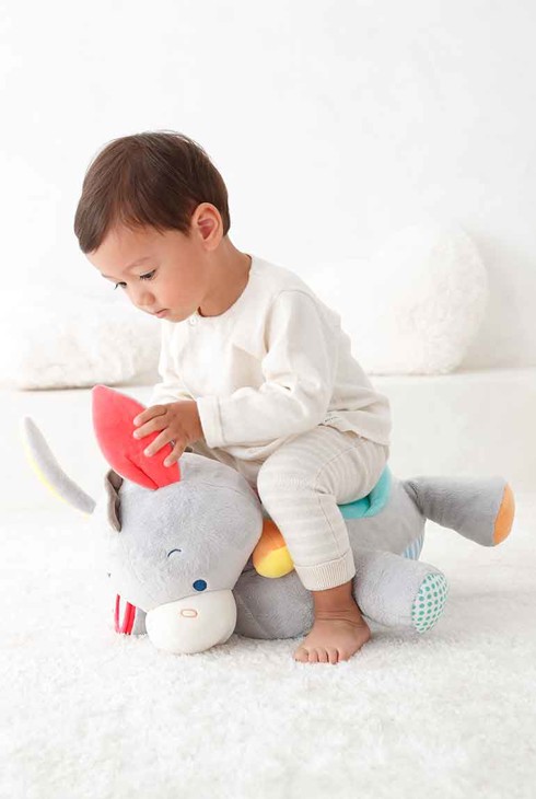 Peluche d'activités âne Titus Oxybul 2