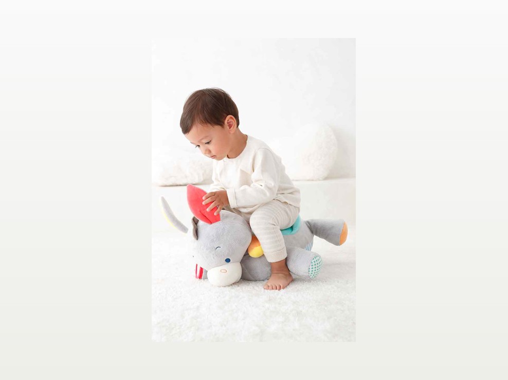 Peluche d'activités âne Titus Oxybul 2
