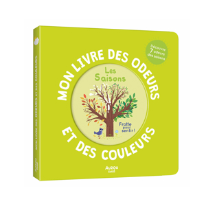 Livre Mon livre des odeurs et des couleurs, les saisons - Auzou 1