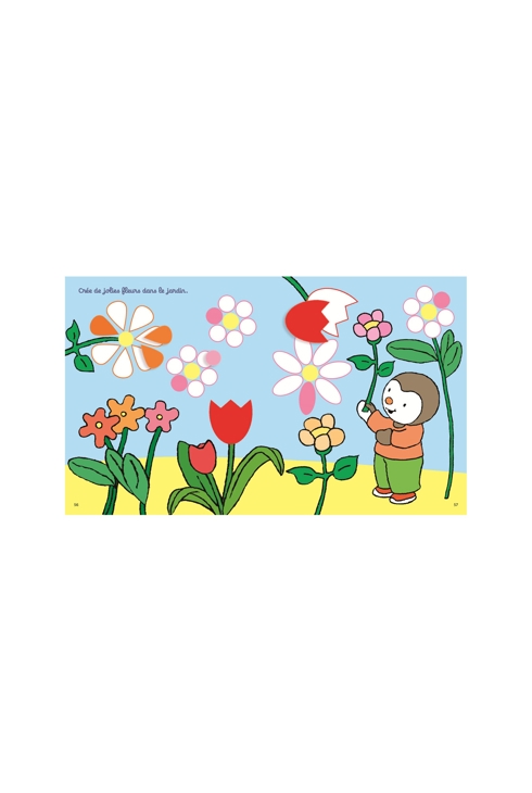 Livre Mon maxi cahier de gommettes t'choupi - Nathan Jeunesse