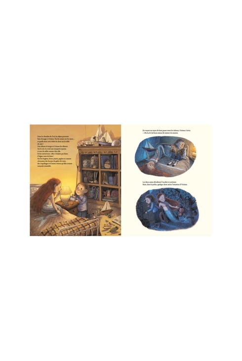 Livre Mon amie la petite sirène - Gallimard Jeunesse