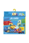 Pochette Avec mes gommettes, je crée Les camions - Lito 1