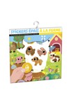 Pochette Stickers épais, À la ferme - Gründ 1
