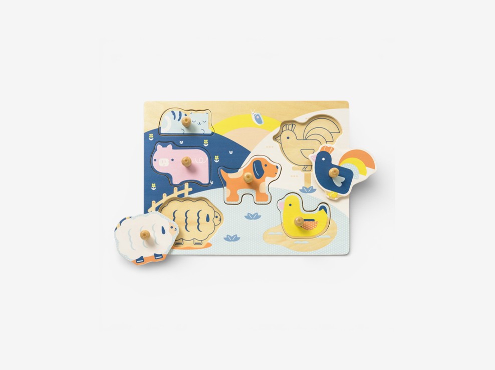 Puzzle encastrement ferme 1