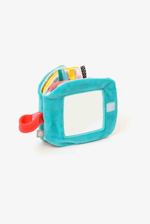 Livre tissu d'activités sensorielles Oxybul 1