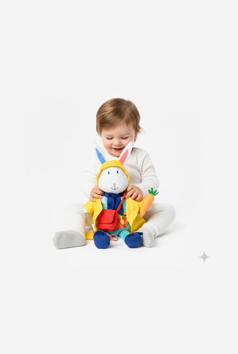 Léandre le lapin multi-activités Oxybul 2