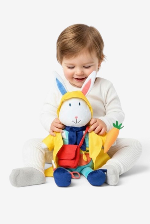 Léandre le lapin multi-activités Oxybul 2