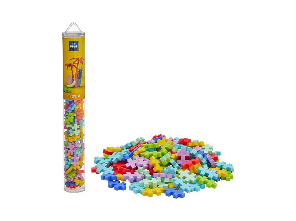 Tube Tropical 100 pièces Plus Plus 1