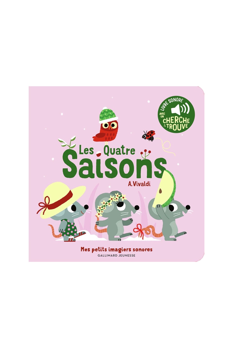 Livre Les quatre saisons – Vivaldi - Gallimard Jeunesse 1