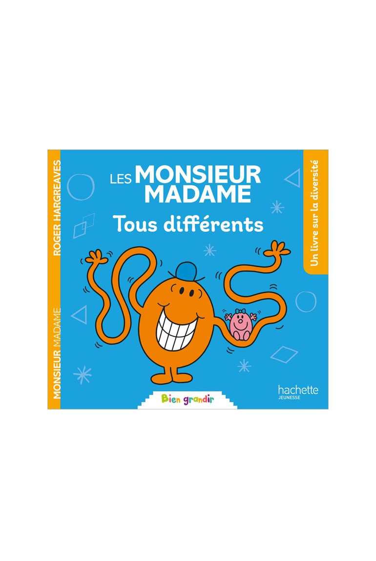 Livre Monsieur Madame, Tous différents - Hachette Jeunesse 1