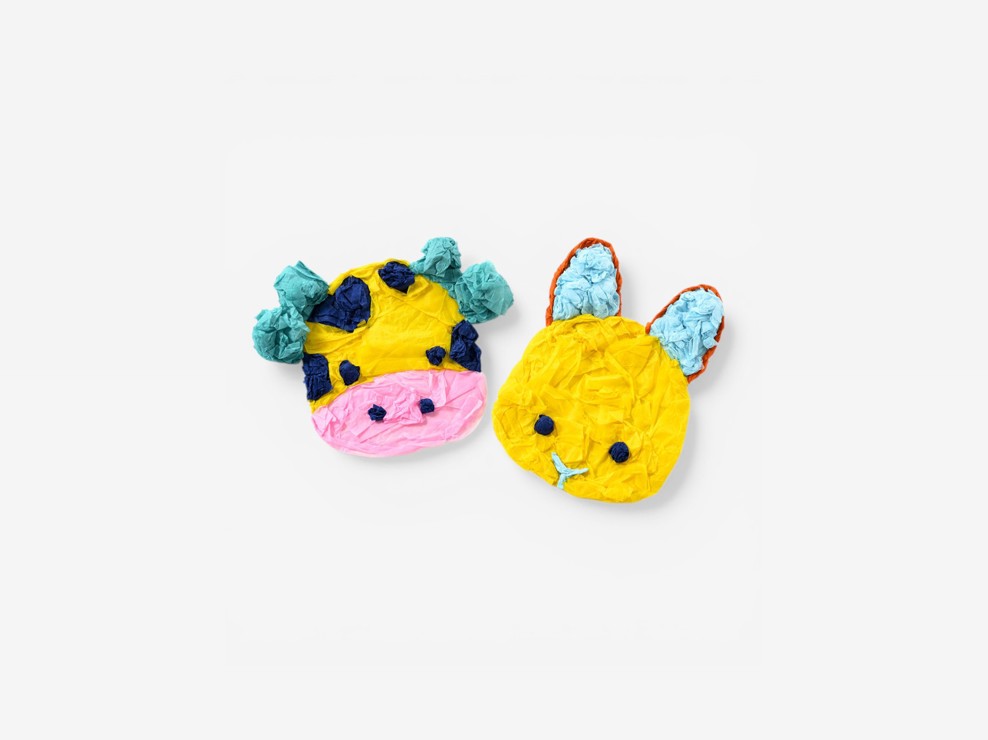 Atelier multi-activités collage animaux Oxybul 2