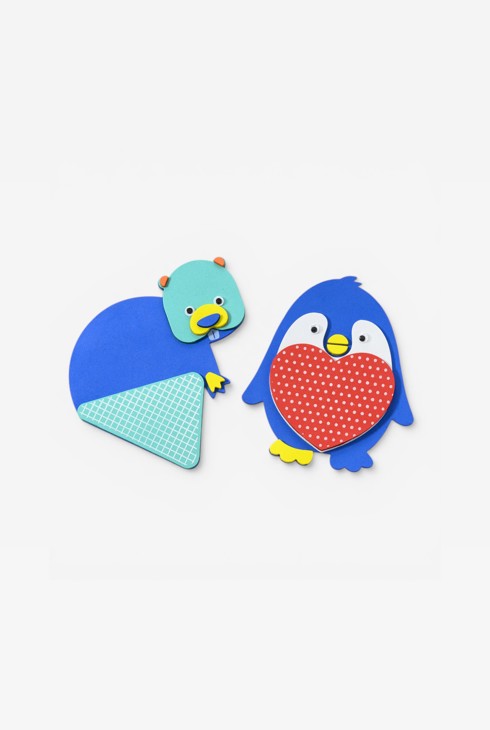 Atelier multi-activités collage animaux Oxybul