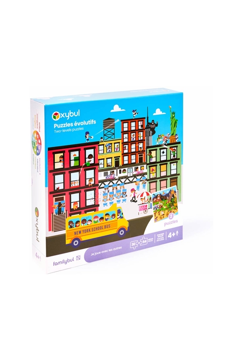Puzzles évolutifs 36 et 54 pièces Oxybul 1